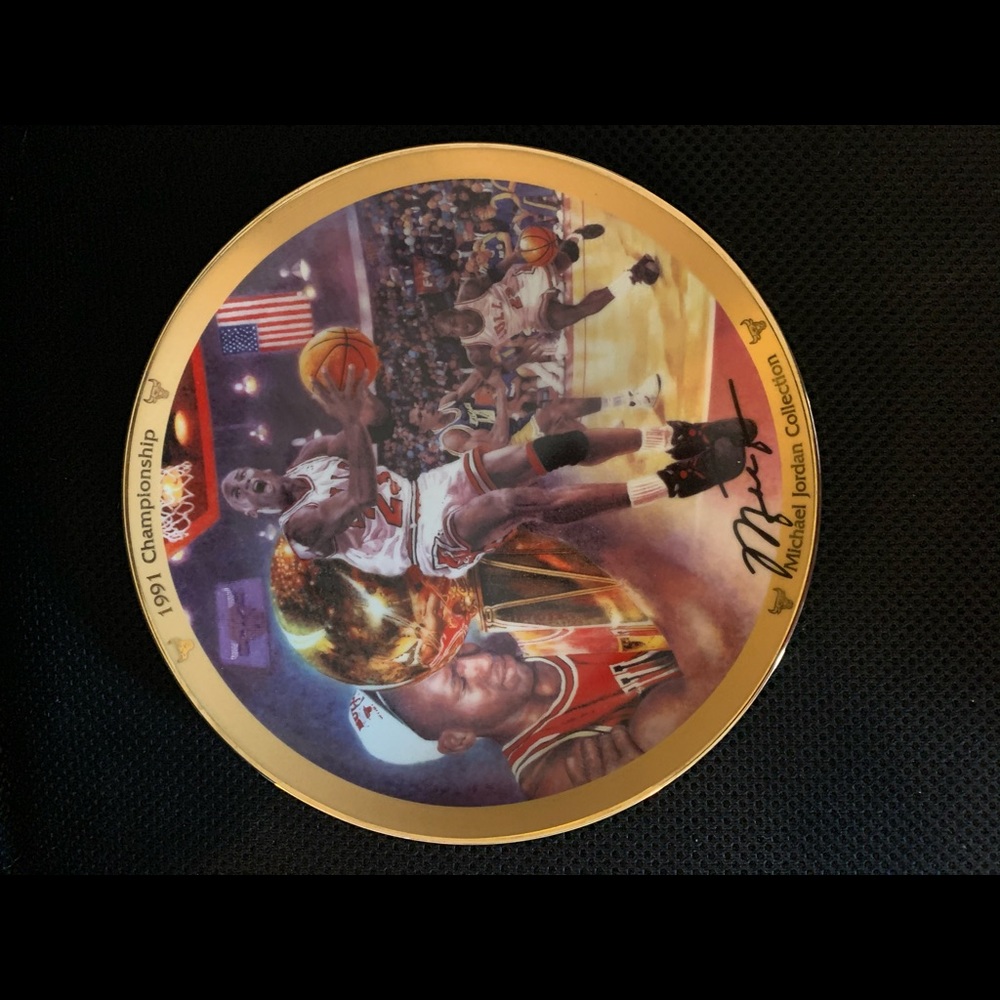 Michael Jordon Collection Plate